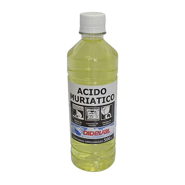 ACIDO MURIATICO 1LT DIDEVAL