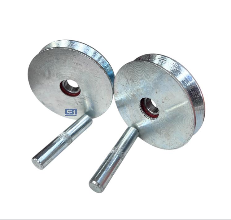 RUEDA PORTON AL PISO PORTON 2&quot; PAR (2 UND)