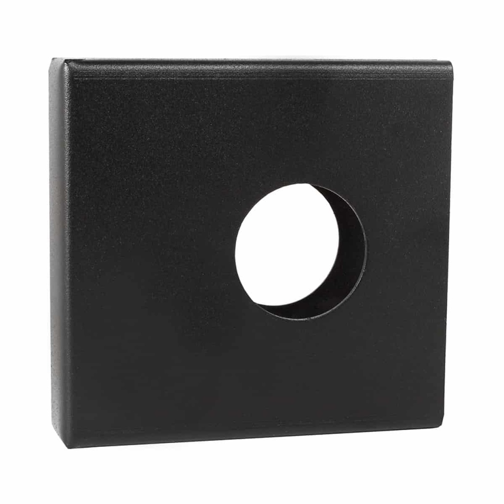 CAJA CHAPA SOBREPONER NEGRA