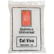 CAL VIVA 1KG QUÍMICA UNIVERSAL