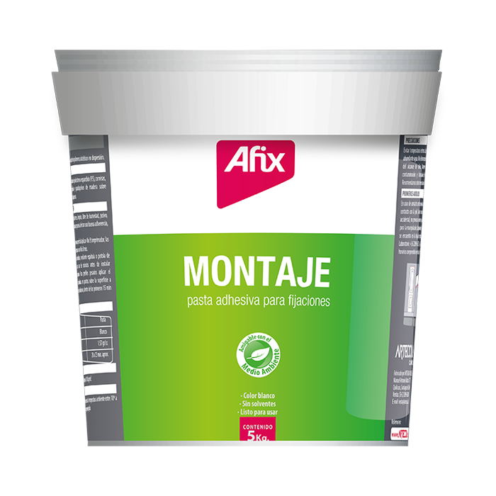 SILICONA ADHESIVO MONTAJE GALON 3.8KG Afix