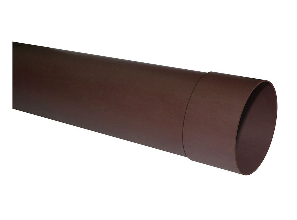 TUBO BAJADA CANALETA PVC MARRON 3MT