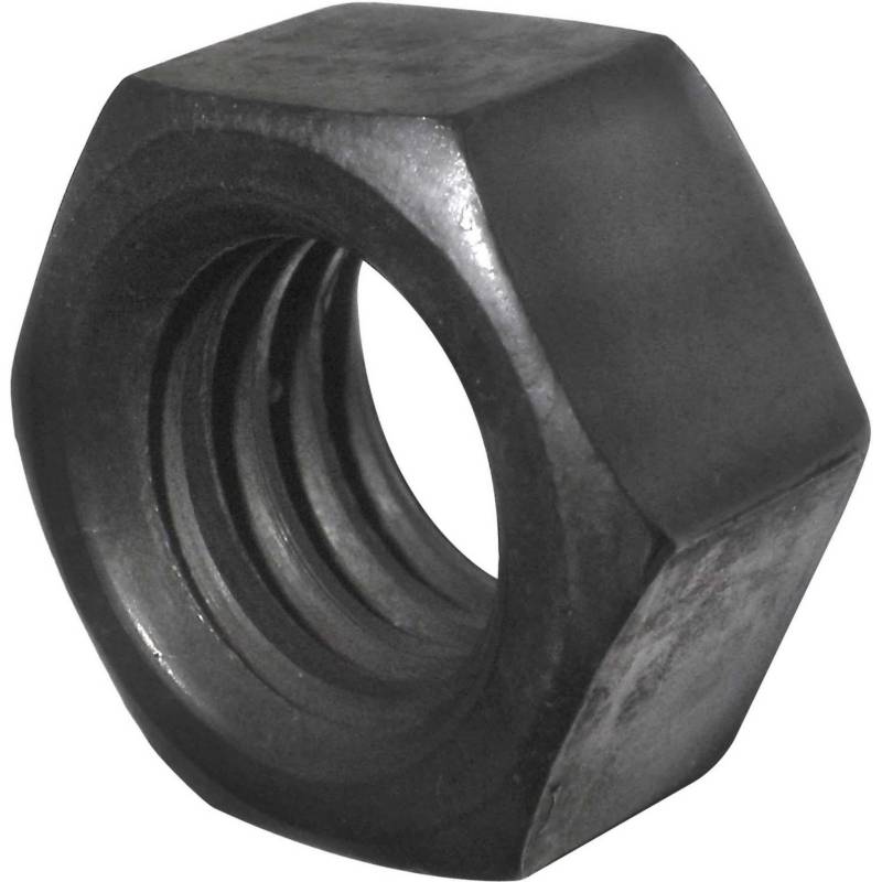 TUERCA HEXAGONAL 1/4&quot; NEGRA 100UND