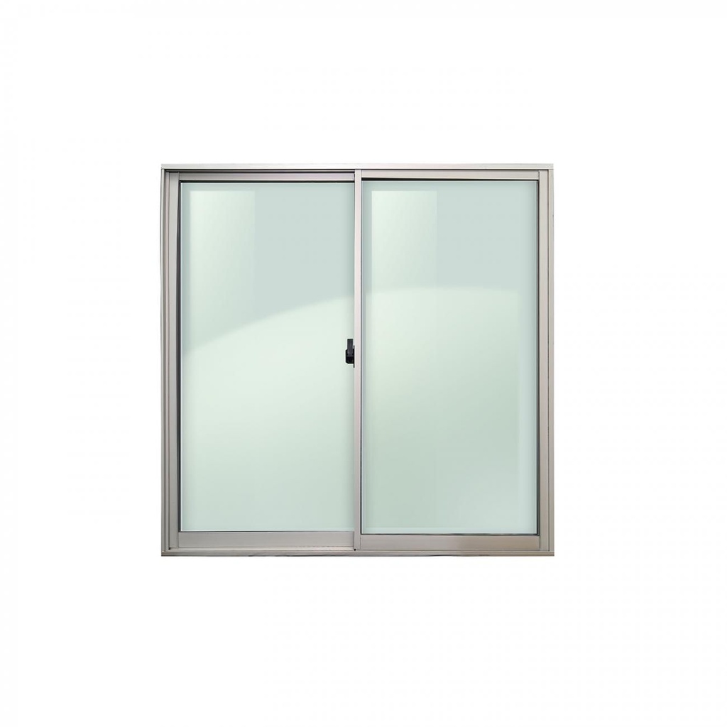 VENTANA 60X60CM BAÑO ALUMINIO MATE