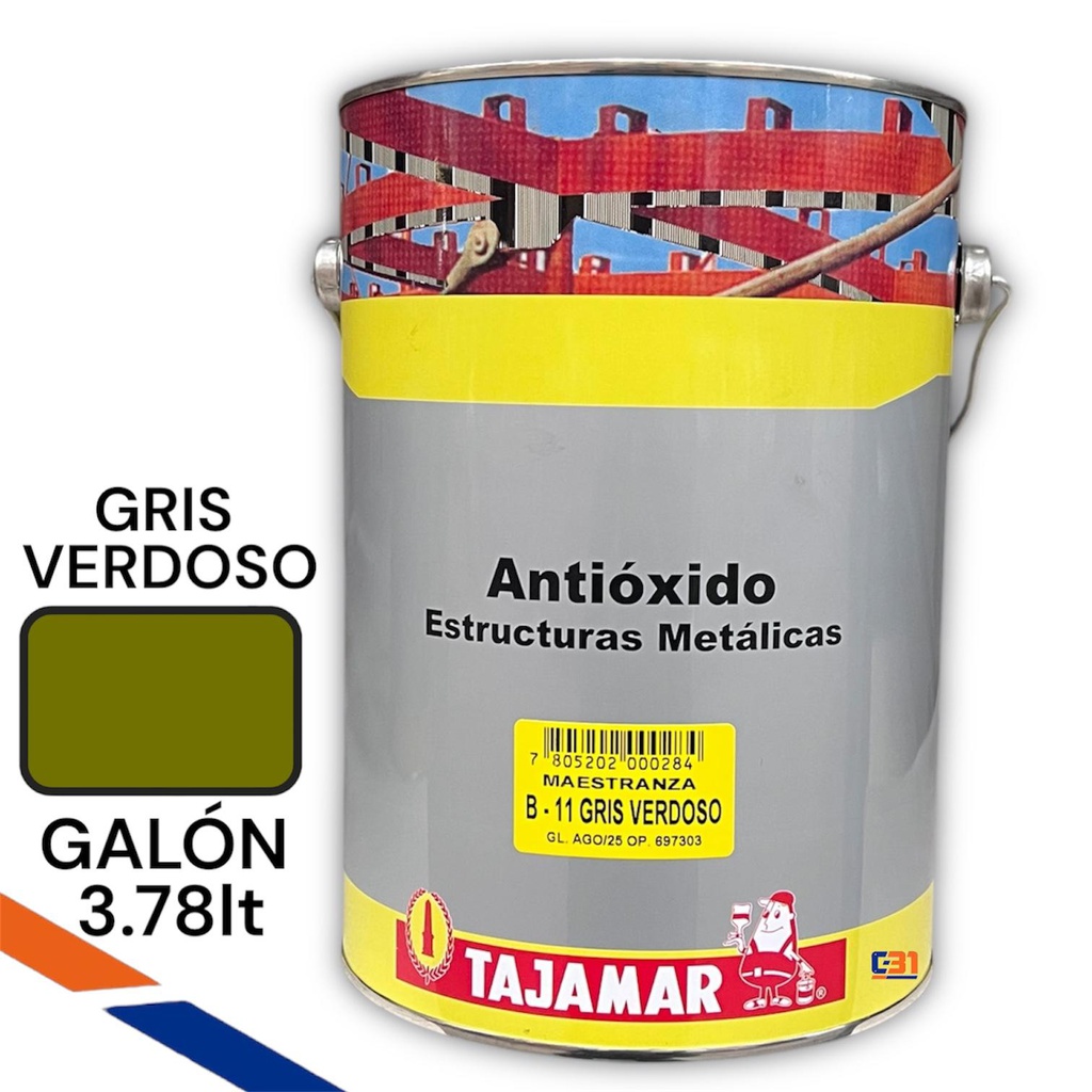 ANTIOXIDO GRIS VERDOSO GALON TAJAMAR
