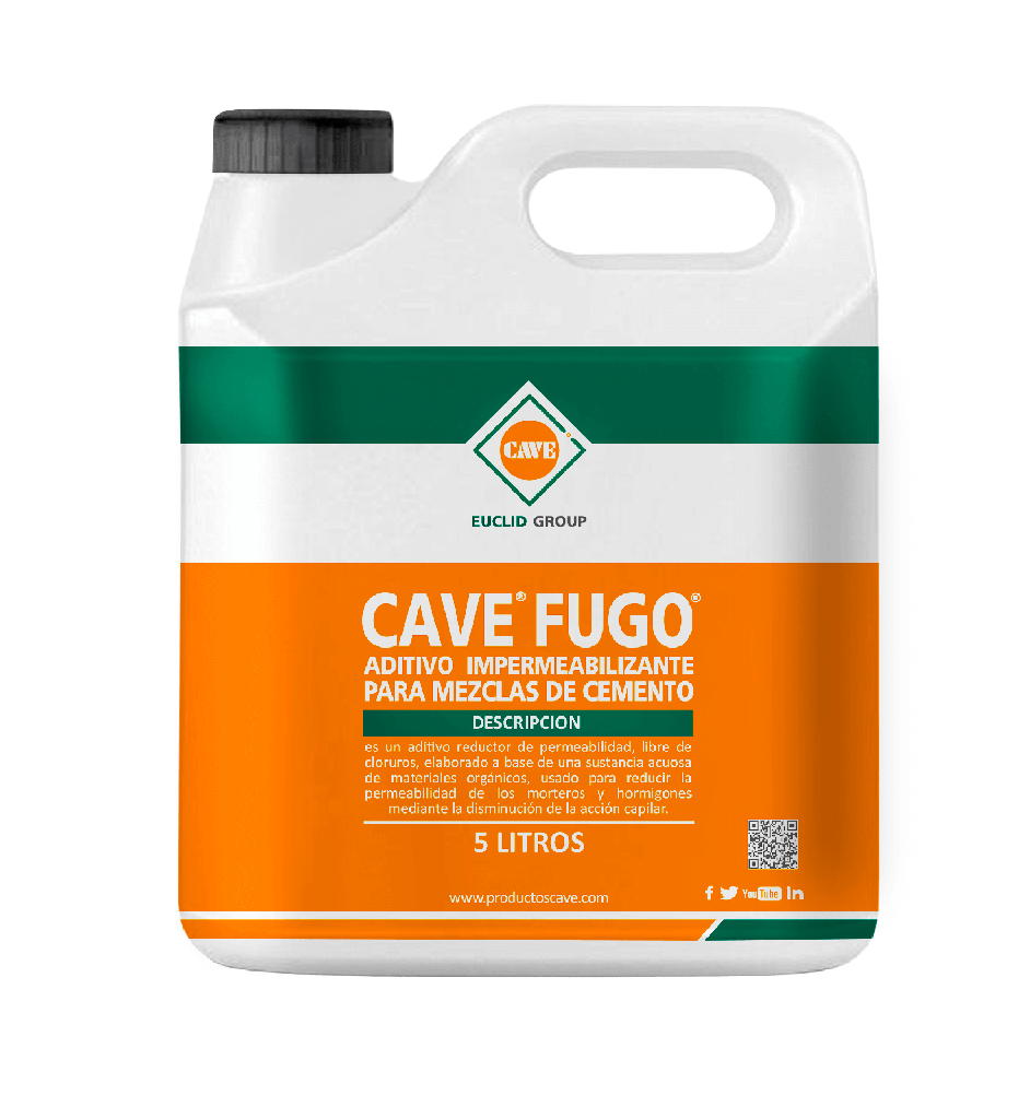 CAVE FUGO BIDÓN 5LT IMPERMEABILIZANTE