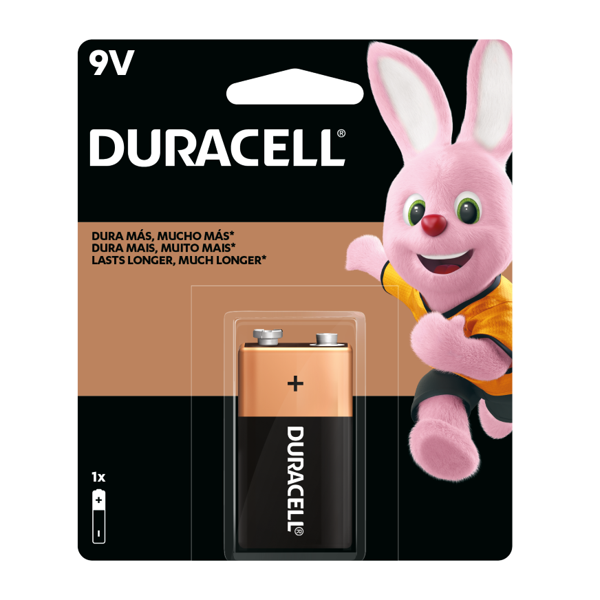 BATERIA DURACELL 9V 1UND