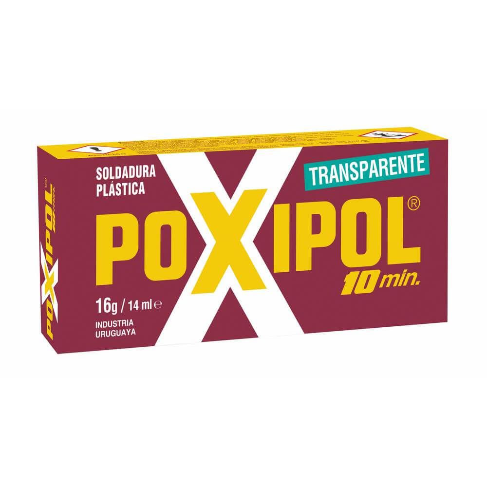 POXIPOL SOLDADURA PLÁSTICA TRANSPARENTE