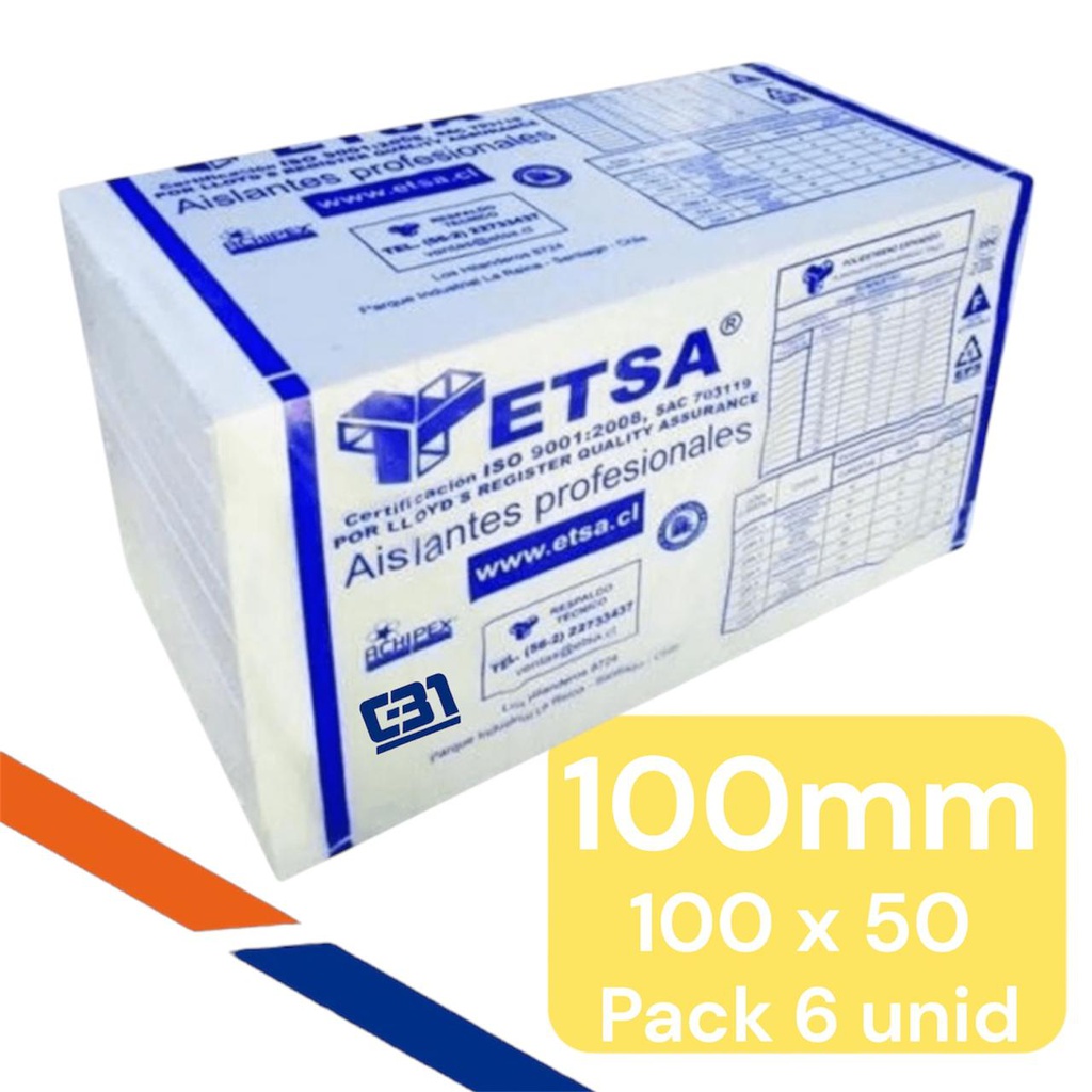 AISLAPOL 100MM 1x0.50MT PAQUETE