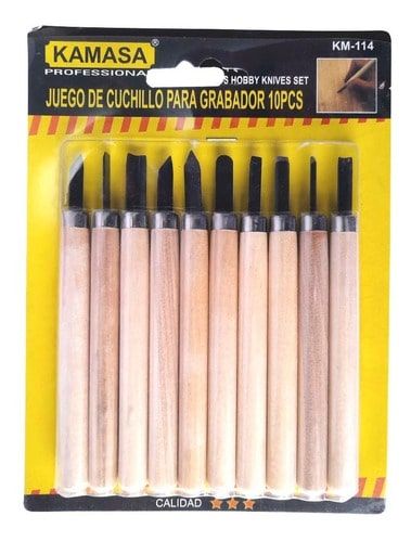 SET DE GUBIAS 10PCS KAMASA