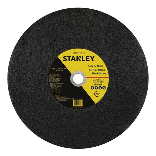 DISCO CORTE 14&quot; TRONZADORA STANLEY