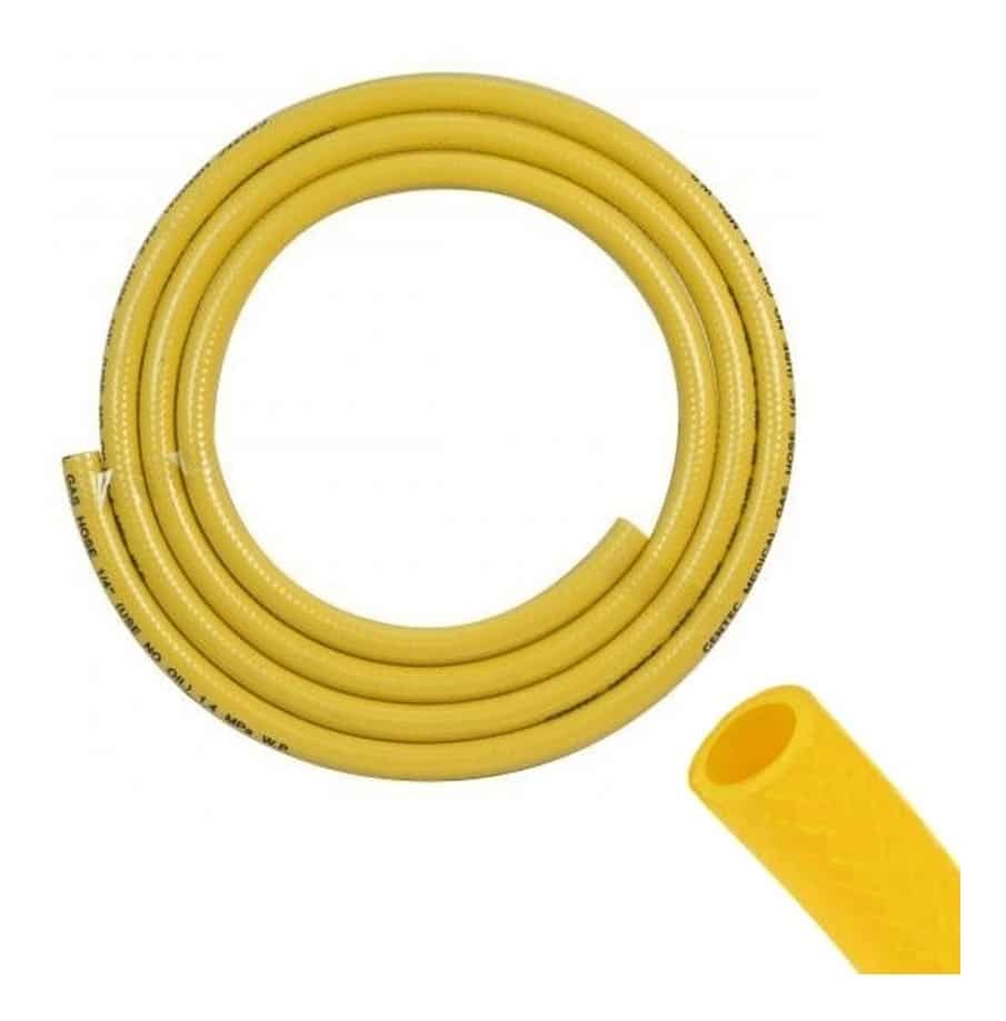 MANGUERA GAS 3/8&quot; AMARILLA 2MT