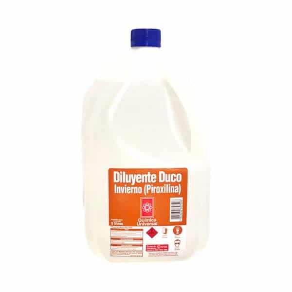 DILUYENTE DUCO INVIERNO BIDON 5LT QUIMICA UNIVERSAL