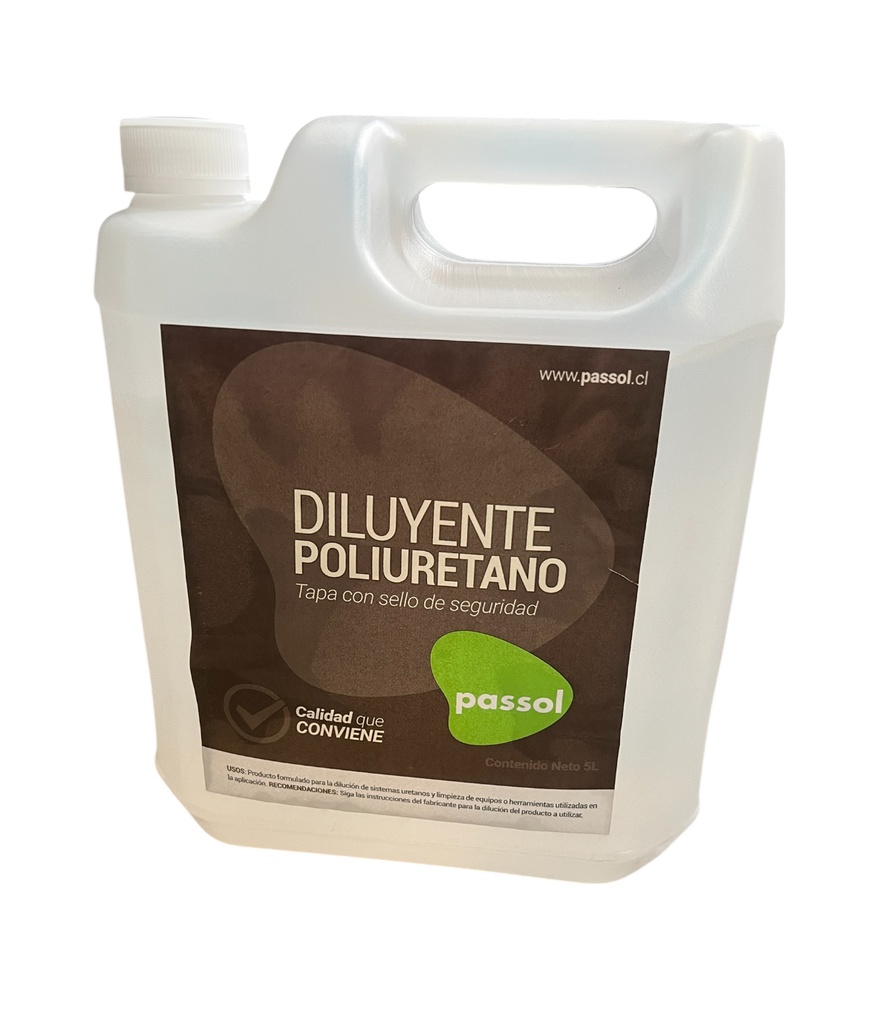 DILUYENTE POLIURETANO BIDON 5LT PASSOL