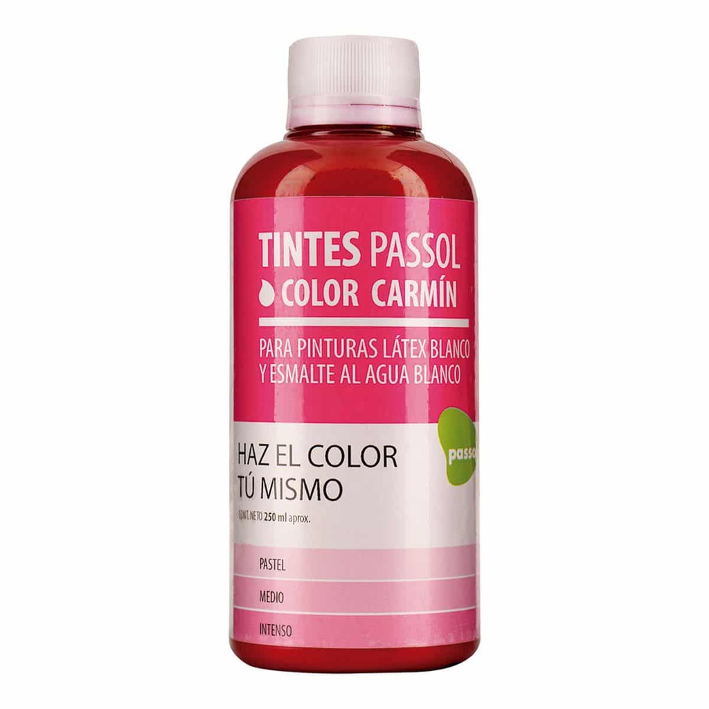 TINTE CARMIN PASSOL BOTELLA 250ML