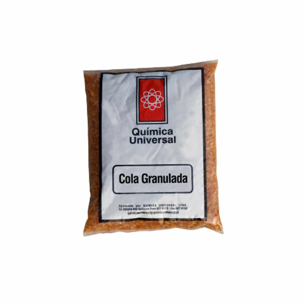 COLA GRANULADA BOLSA 1/4KG QUIMICA UNIVERSAL