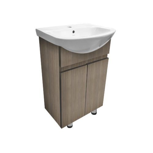 MUEBLE LAVAMANOS CIRO NOGAL 50CM