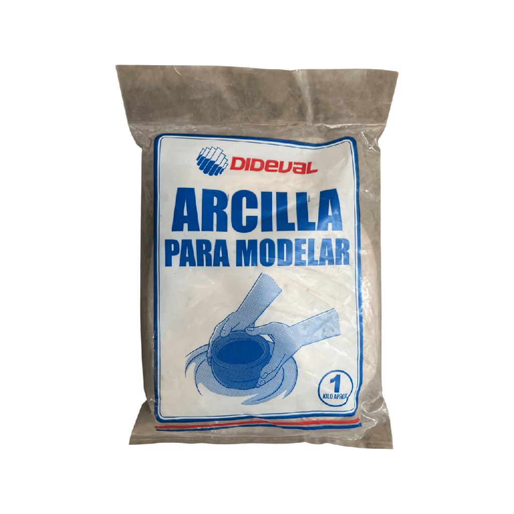 ARCILLA PARA MODELAR 1KG DIDEVAL