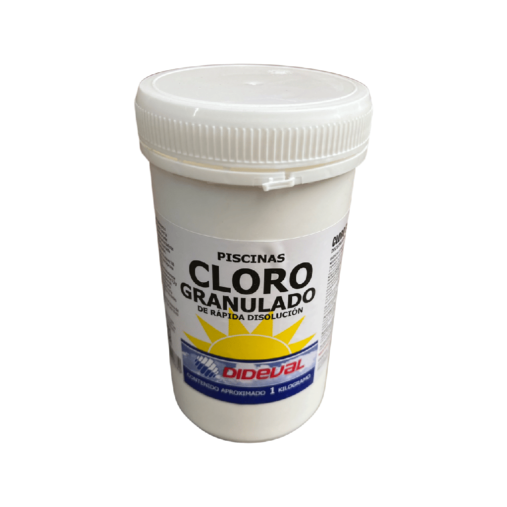 CLORO GRANULADO POTE 1KG DIDEVAL