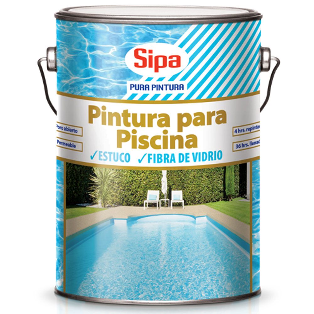 PINTURA PISCINA AZUL GALON SIPA