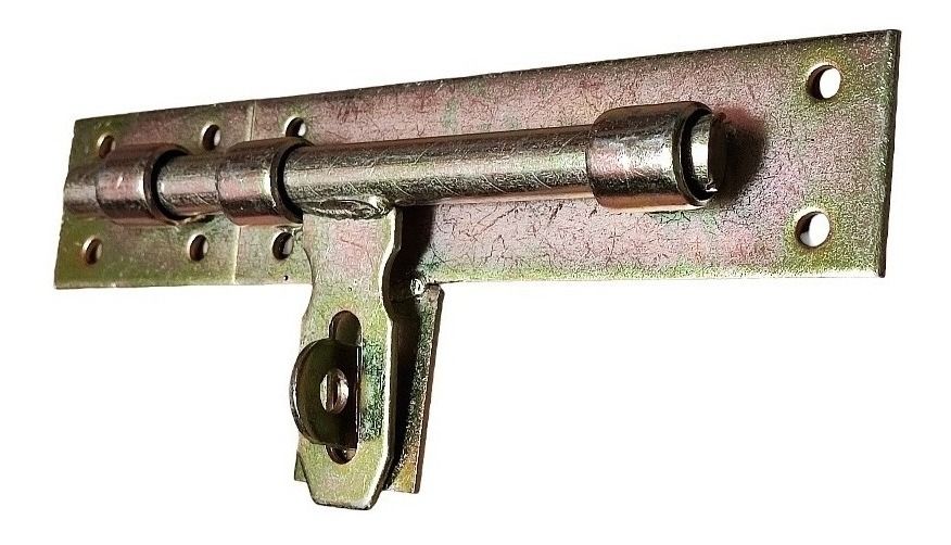 CERROJO PICAPORTE CARCELERO 10" F9872 1UND