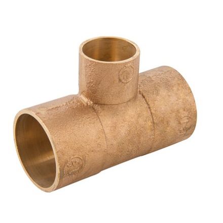 TEE BRONCE SO-SO-SO 1/2&quot; x 1/2&quot; x 3/8&quot; (G331)