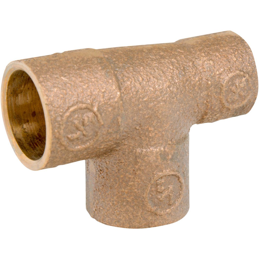 TEE BRONCE SO-SO-SO 1/2&quot; x 3/8&quot; x 1/2&quot; (G333)