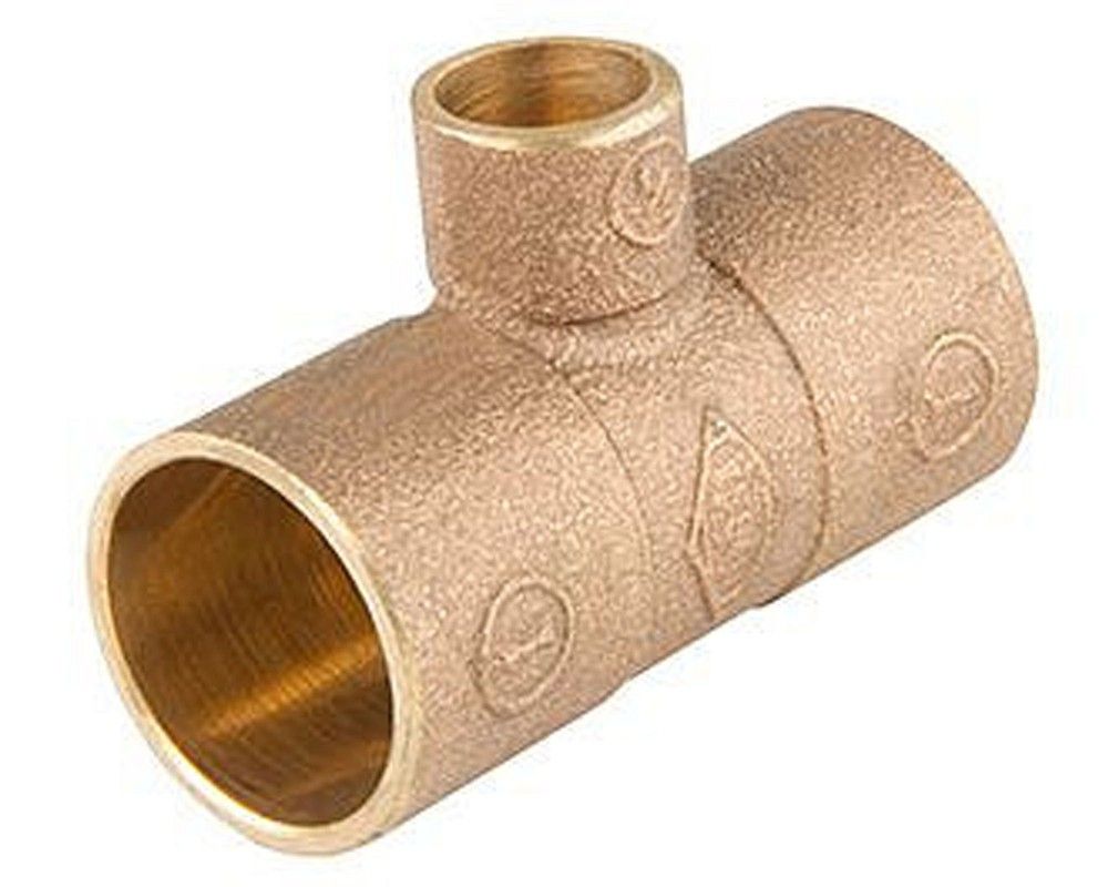 TEE BRONCE SO-SO-SO  1&quot; x 1&quot; x 1/2&quot; (G341)