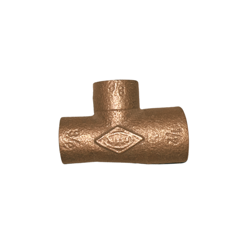 TEE BRONCE SO-SO-SO 3/8&quot; x 1/2&quot; x 3/8&quot; (G391)