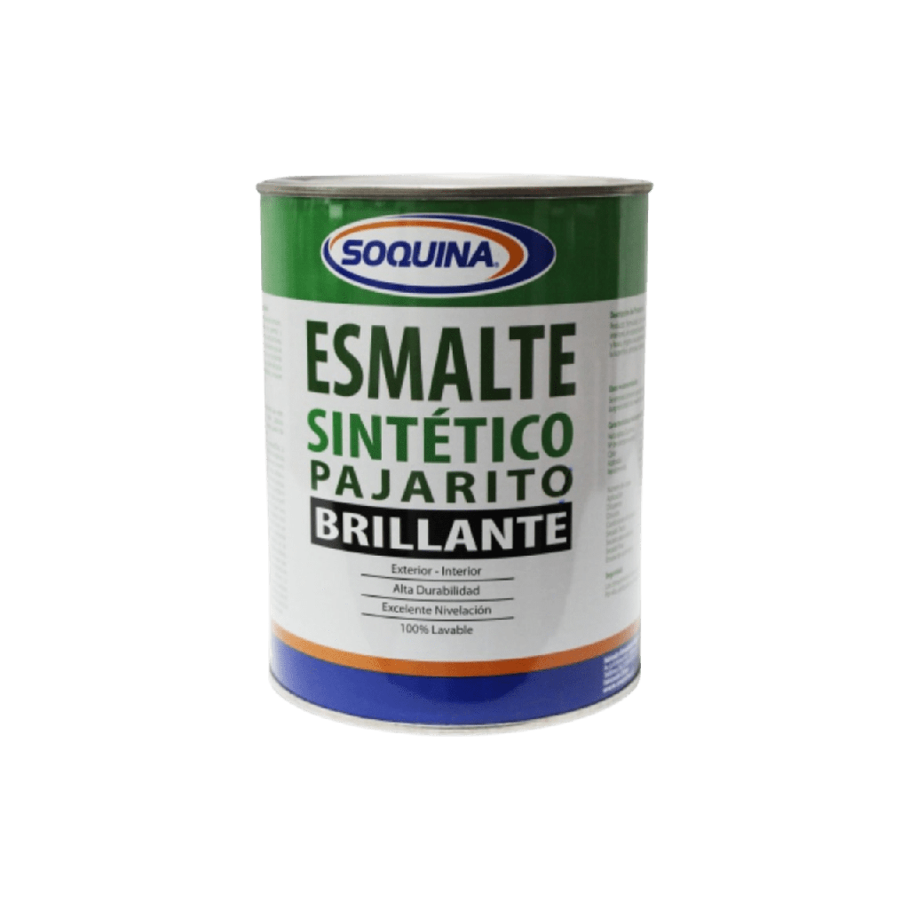 ESMALTE SINTETICO BLANCO 1LT SOQUINA