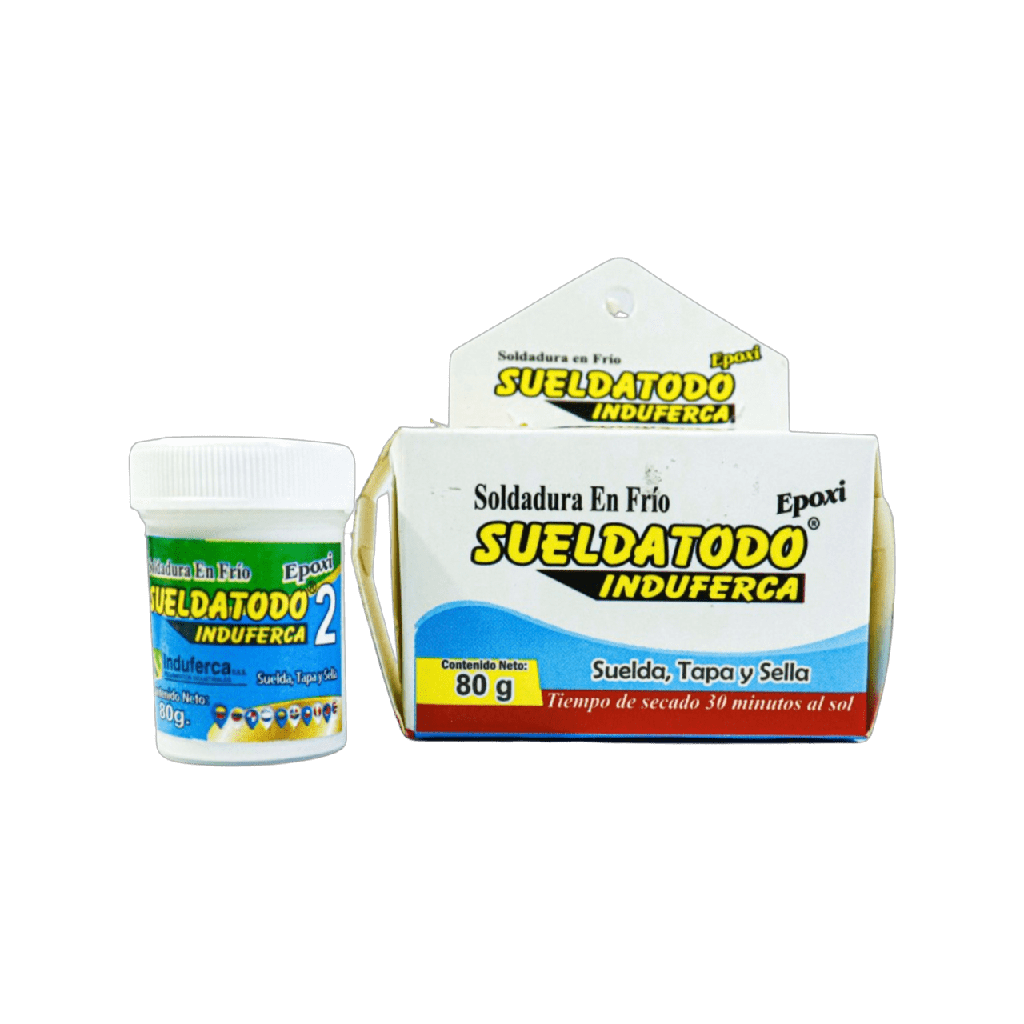 SUELDATODO ADHESIVO EPOXICO 80GR BLANCO ( PEGATANKE )