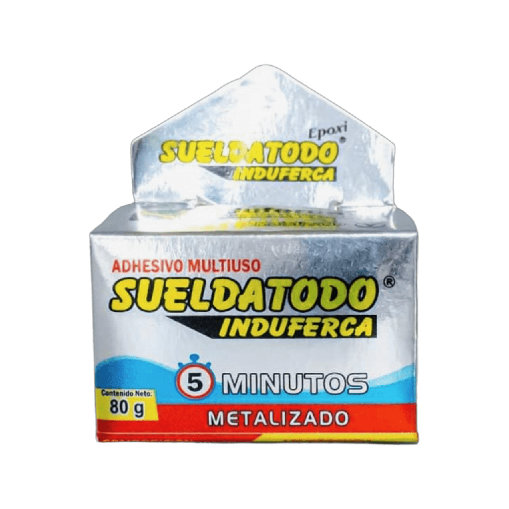 SUELDATODO ADHESIVO EPOXICO 80GR METALIZADO ( PEGATANKE )