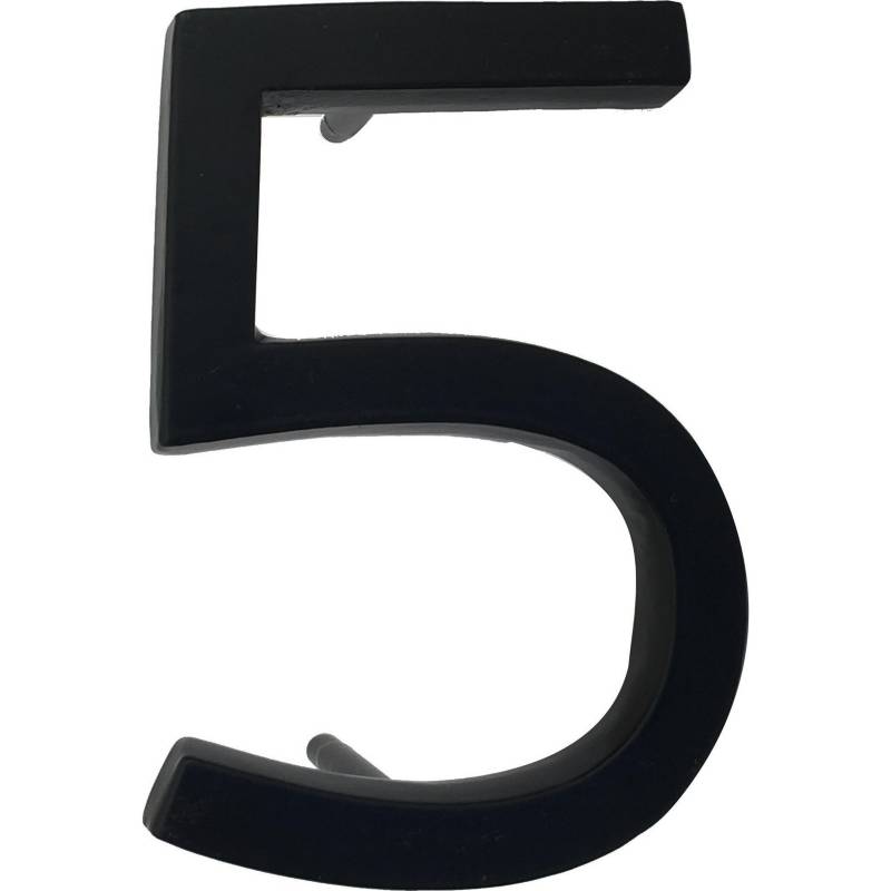 NUMERO PARA CASAS N° 5 FIERRO FORJADO