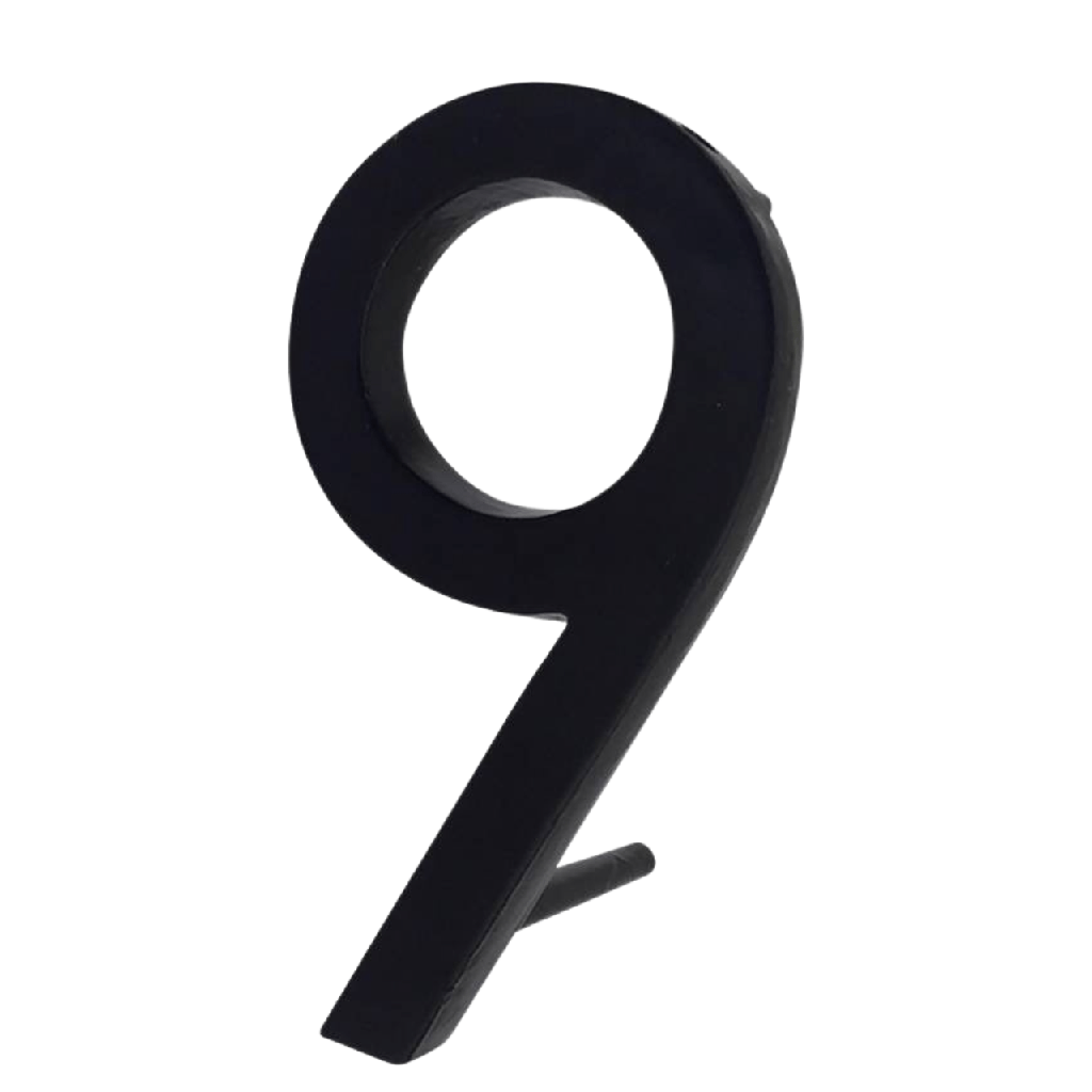 NUMERO PARA CASAS N° 9 FIERRO FORJADO