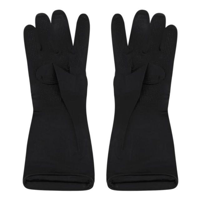 GUANTES ALBAÑIL LATEX NEGRO