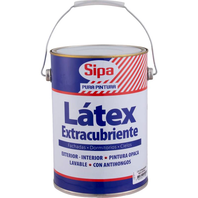 LATEX EXTRACUBRIENTE ROJO COLONIAL GALON SIPA