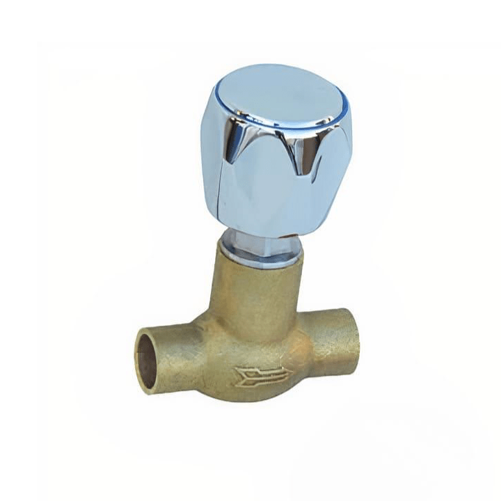 LLAVE PASO CUERPO SUPERIOR POMO 1/2" TAUMM