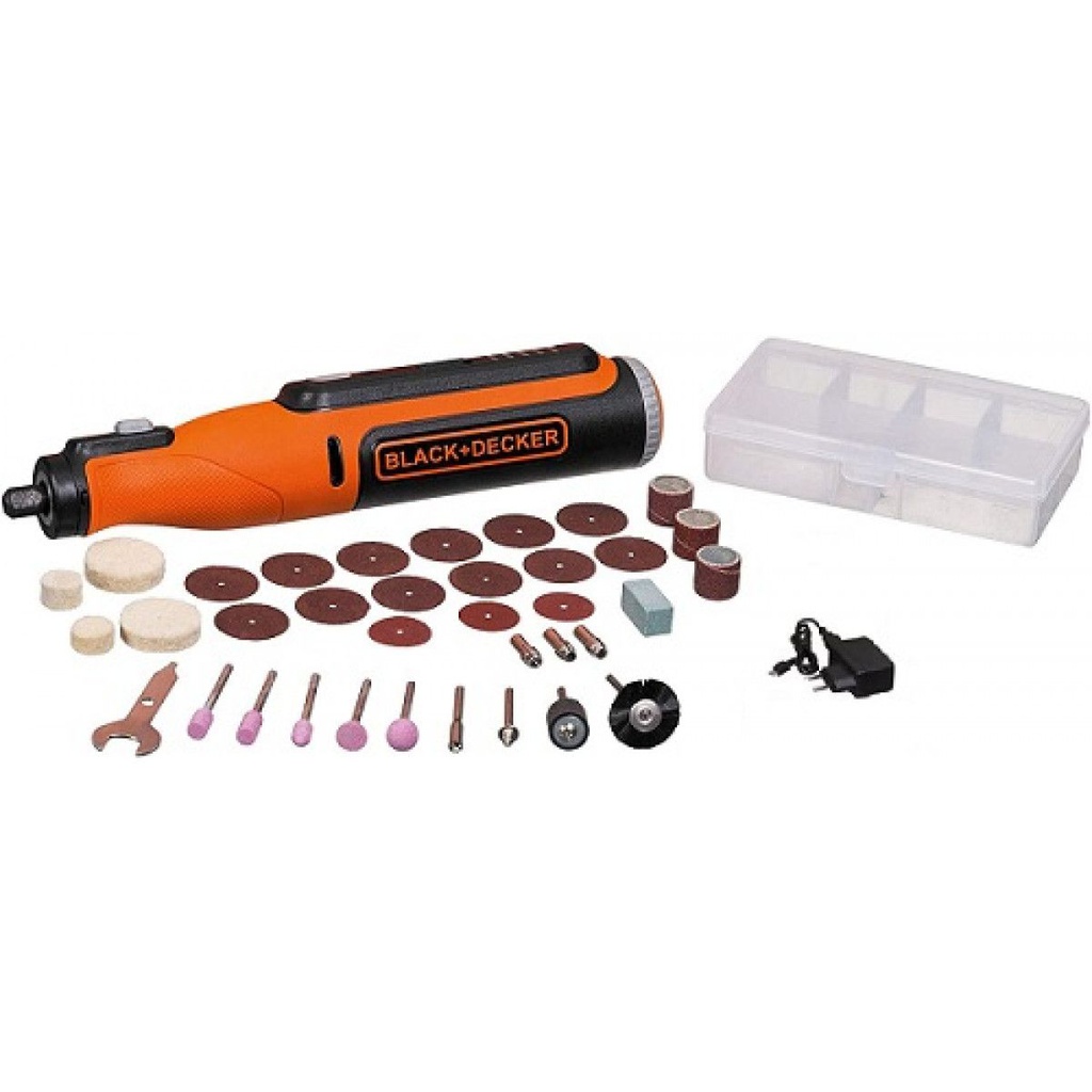 MULTI HERRAMIENTA 8V + 35ACC BLACK &amp; DECKER BCRT8K35 (Dremel)