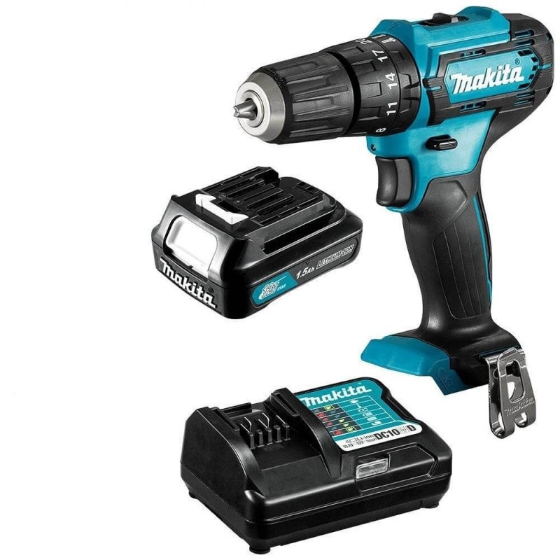 TALADRO PERCUTOR INALAMBRICO 10MM 12V MAKITA HP333DWYX3