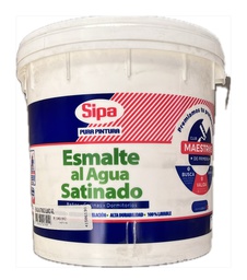 ESMALTE AL AGUA SATINADO BLANCO TINETA SIPA