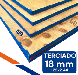 [1285] TERCIADO ESTRUCTURAL 18MM 1.22X2.44MT