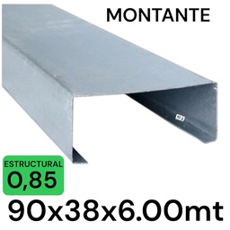 [1517] METALCON MONTANTE 90X6MT 0.85MM C 2x4