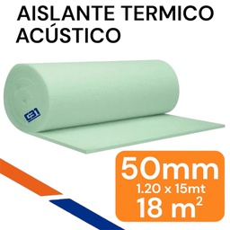 [6333] AISLANTE TERMICO ACUSTICO 18M2 1.2X15MT Polyterm/Duoterm