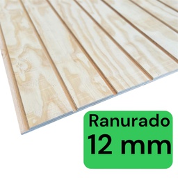 [12623] TERCIADO RANURADO CLASICO 12MM ANCHO