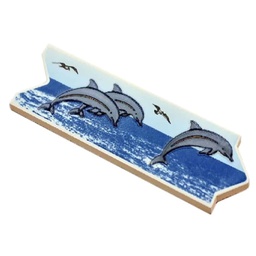 [CEN7] CENEFA DELFIN 8X25CM LISTEL