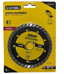 [DDU116] DISCO DIAMANTADO SEGMENTADO 4 1/2&quot; UYUSTOOLS