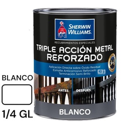 [P126] TRIPLE ACCION BLANCO 1LT SHERWIN WILLIAMS