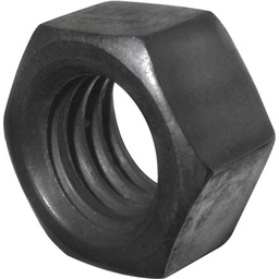 [6125] TUERCA HEXAGONAL 1/4&quot; NEGRA 100UND