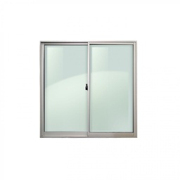 [2300] VENTANA 60X60CM BAÑO ALUMINIO MATE