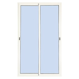 [2570] VENTANA ALUMINIO 0.5X1MT MATE